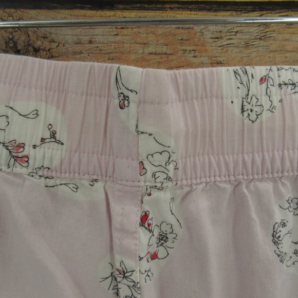 GAP Body Hearts and Flowers Summer Sleep Shorts M - Picture 16 of 16